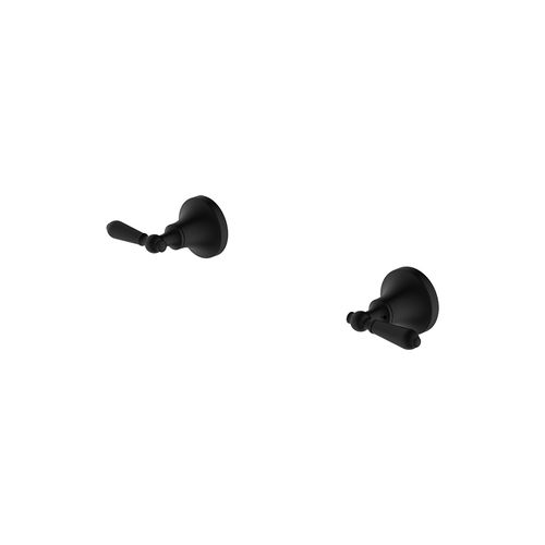 York Wall Top Assemblies With Metal Lever Matte Black