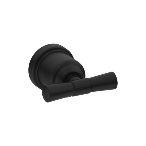 York Robe Hook Matte Black