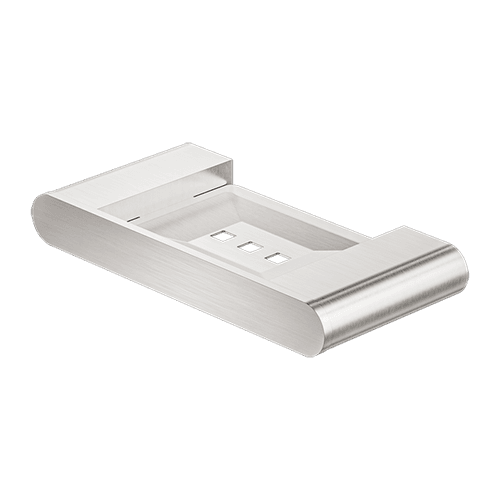 Bianca Soap Dish Holder | Brushed Nickel