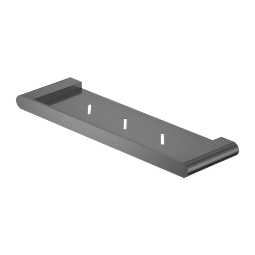 Bianca Metal Shower Shelf | Gun Metal