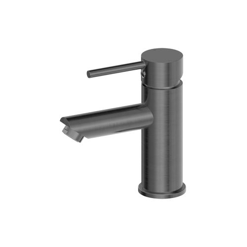 Dolce Basin Mixer Straight Spout All Pressure Gun Metal
