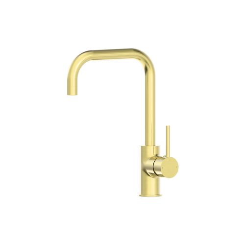Dolce Kitchen Mixer Square Shape All Pressure Brushed Gold