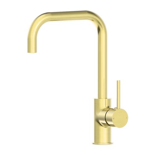 Dolce Kitchen Mixer Square Shape All Pressure Brushed Gold