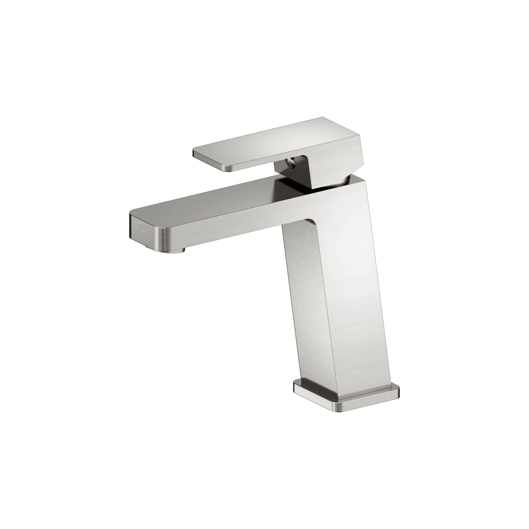 Celia Basin Mixer Angle Spout All Pressure Brushed Nickel