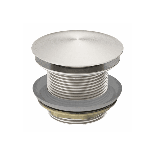 40mm Bath Pop-Up Plug With Removabel Waste No Overflow Brushed Nickel