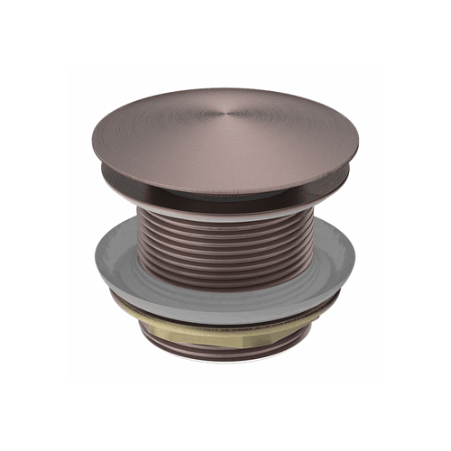 40mm Bath Pop-Up Plug With Removabel Waste No Overflow Brushed Bronze