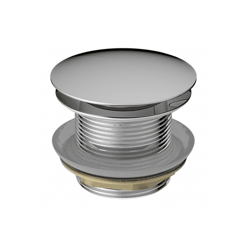 40mm Bath Pop-Up Plug With Removabel Waste No Overflow Chrome