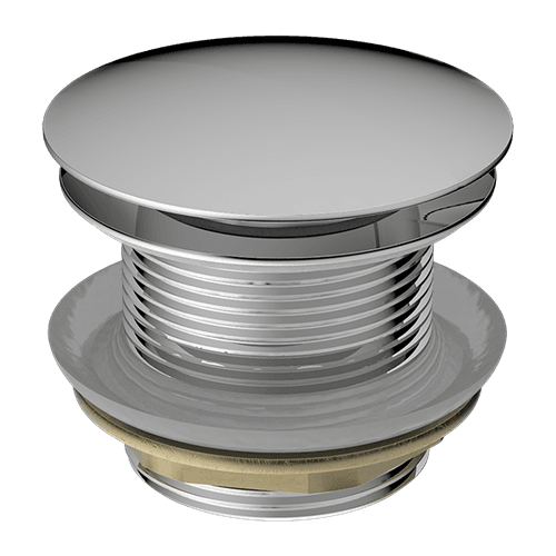 40mm Bath Pop-Up Plug With Removabel Waste No Overflow Chrome