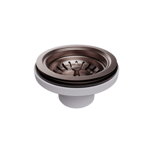 Kitchen Sink Basket Waste Brushed Bronze