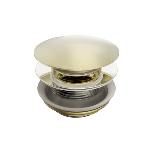Short Pop Up Bath Waste 40mm Brushed Gold