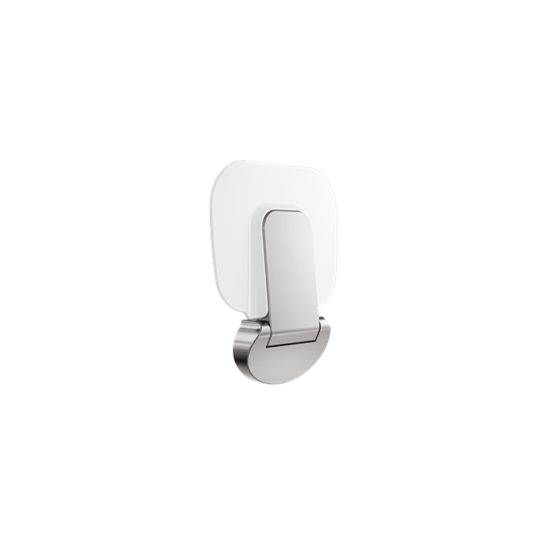 Mecca Care Shower Seat 400×330mm Brushed Nickel