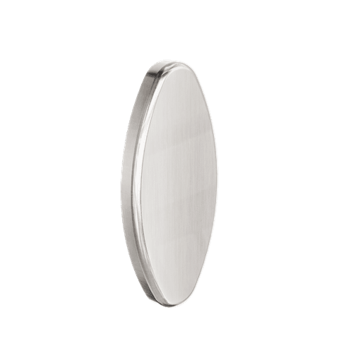 Backrest Removable Wall Cover Plate Brushed Nickel