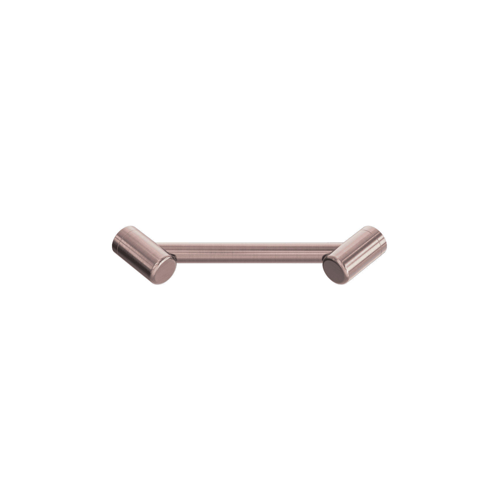 Mecca Care 25mm Footrest Corner Grab Rail 215mm Brushed Bronze