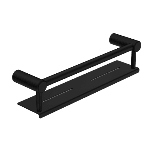 Mecca Care 25mm Grab Rail With Shelf 450mm Matte Black