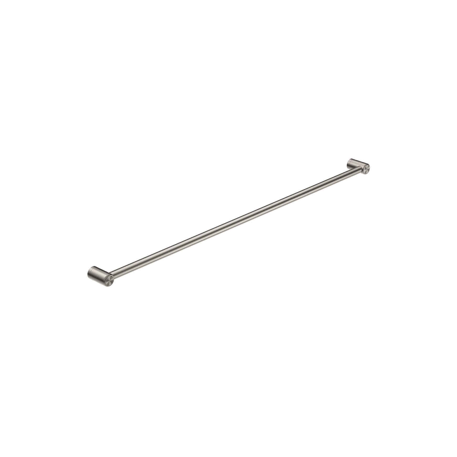 Mecca Care 25mm Grab Rail 1200mm Brushed Nickel