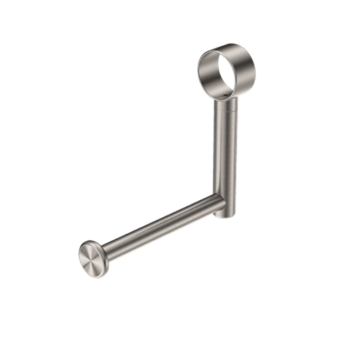 Mecca Care Add On Toilet Roll Holder Brushed Nickel