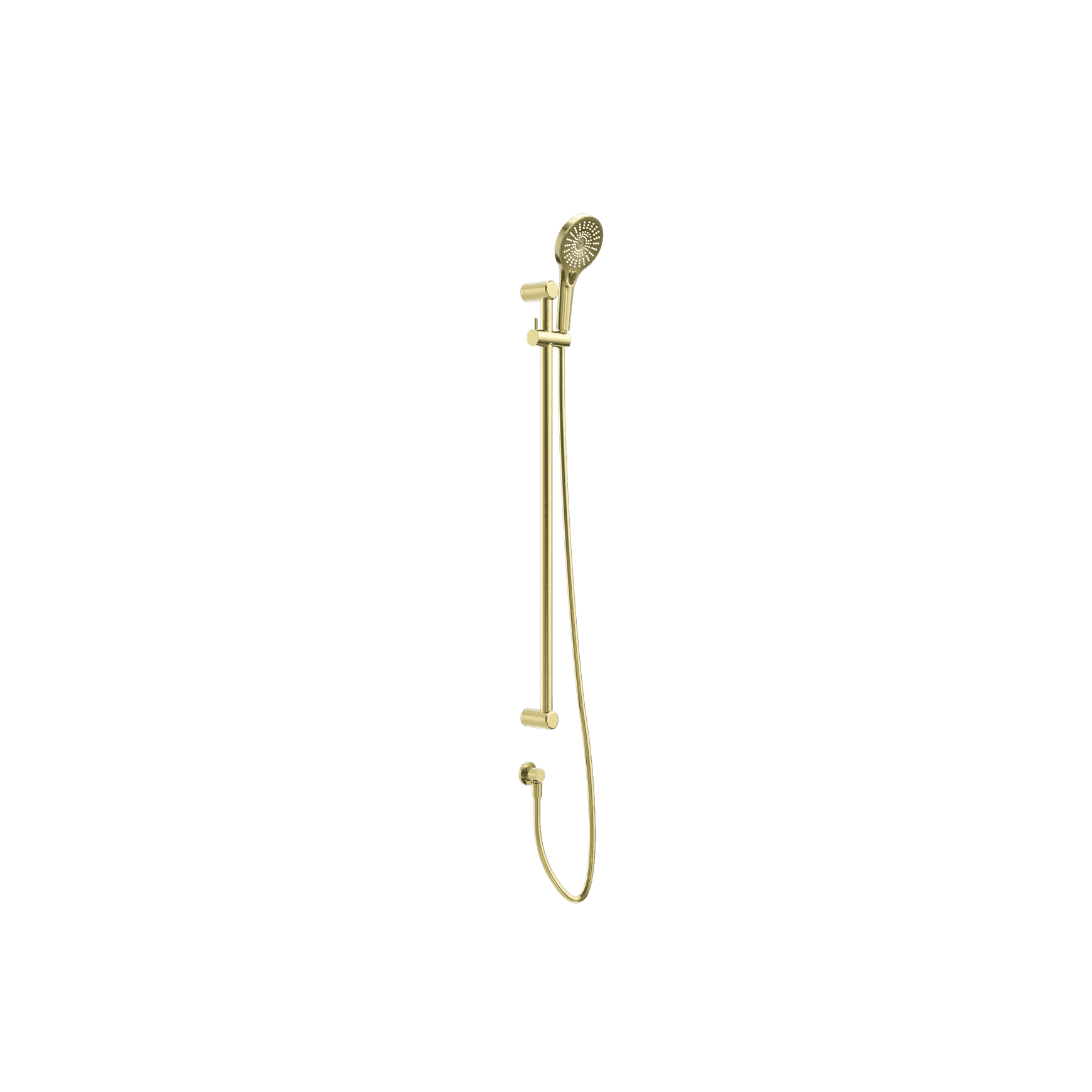 Mecca Care 25mm Grab Rail And Adjustable Shower Rail Set 900mm Brushed Gold