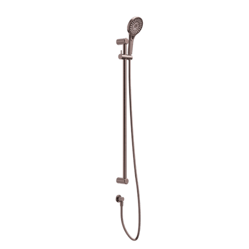 Mecca Care 25mm Grab Rail And Adjustable Shower Rail Set 900mm Brushed Bronze