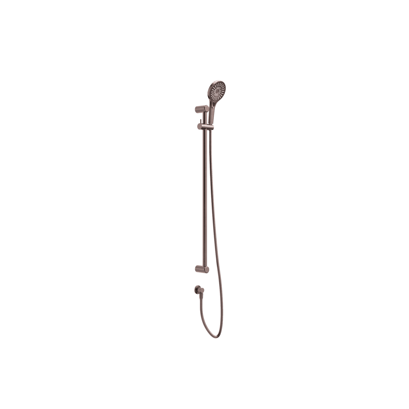 Mecca Care 25mm Grab Rail And Adjustable Shower Rail Set 900mm Brushed Bronze
