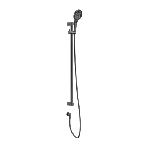 Mecca Care 25mm Grab Rail And Adjustable Shower Rail Set 900mm Gun Metal