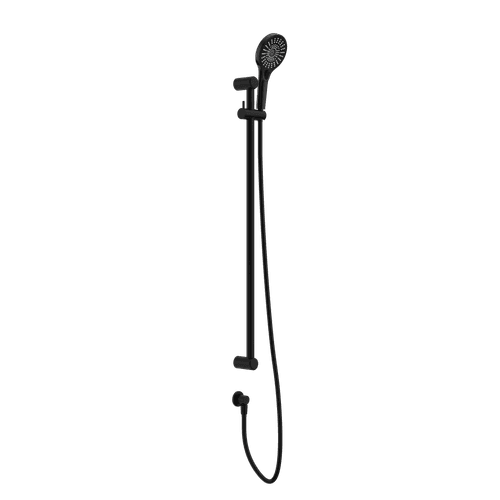 Mecca Care 25mm Grab Rail And Adjustable Shower Rail Set 900mm Matte Black