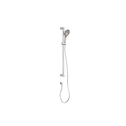 Mecca Care 32mm Grab Rail And Adjustable Shower Rail Set 900mm Brushed Nickel