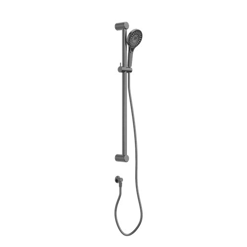 Mecca Care 32mm Grab Rail And Adjustable Shower Rail Set 900mm Gun Metal