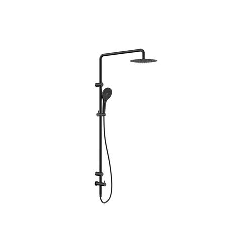 Mecca Care 25mm Grab Rail 900mm Twin Shower Set Matte Black