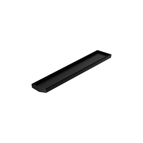 Tile Insert V Channel 600mm Floor Grate 80mm/89mm Outlet Without Outlet And Hole Saw Matte Black