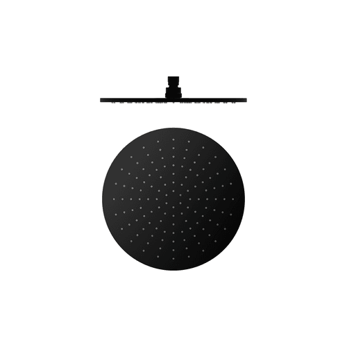 300mm Round Shower Head Matte Black