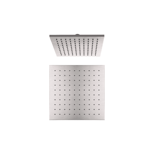 250mm Square Shower Head Brushed Nickel