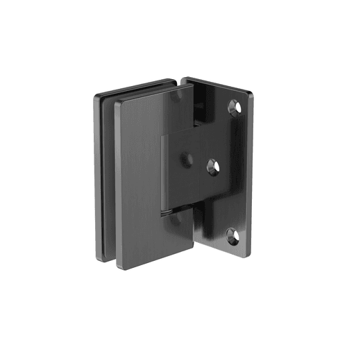 90 Degree Glass To Wall Shower Hinge 10mm Glass Gun Metal