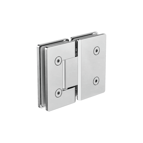 180 Degree Glass To Glass Shower Hinge 10mm Glass  Chrome