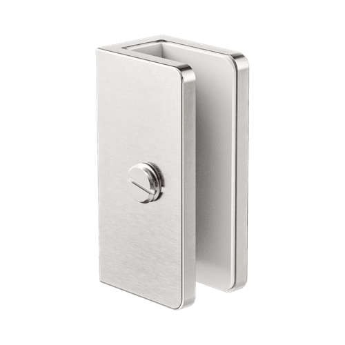 Shower U Bracket 10mm Glass Brushed Nickel