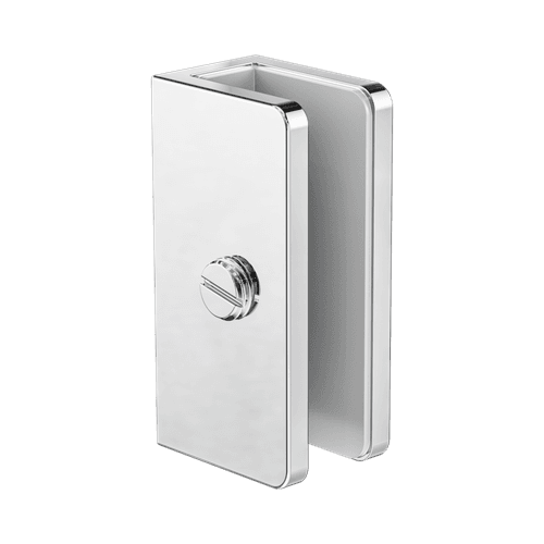 Shower U Bracket 10mm Glass Chrome