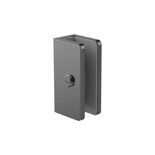 Shower U Bracket 10mm Glass Gun Metal
