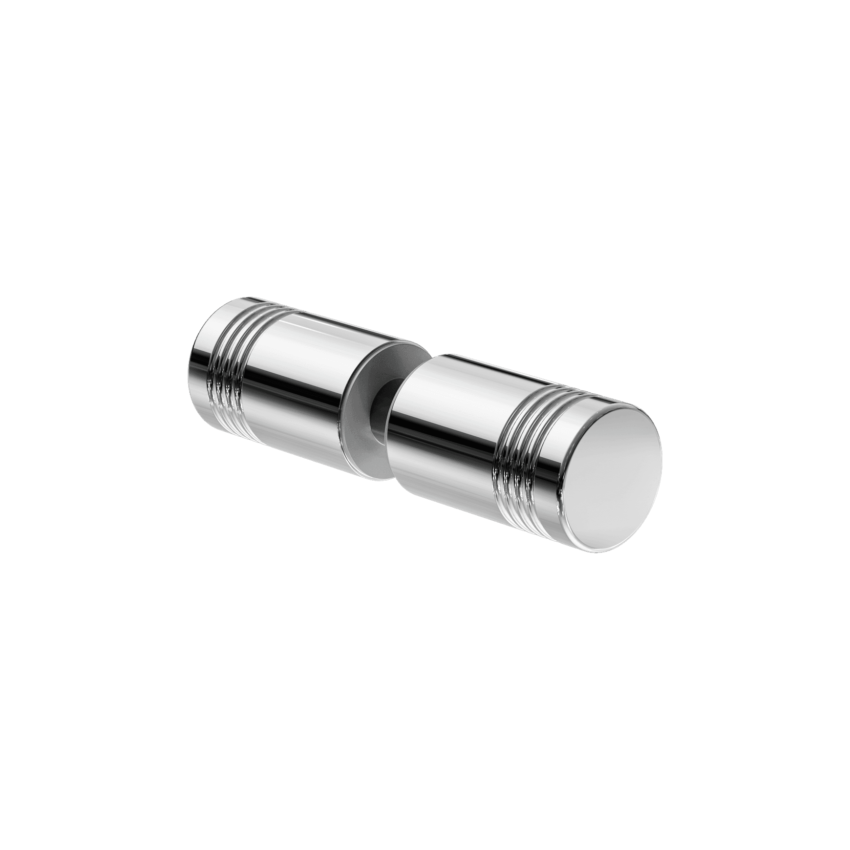 Round Shower Knob Chrome