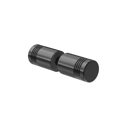 Round Shower Knob Gun Metal