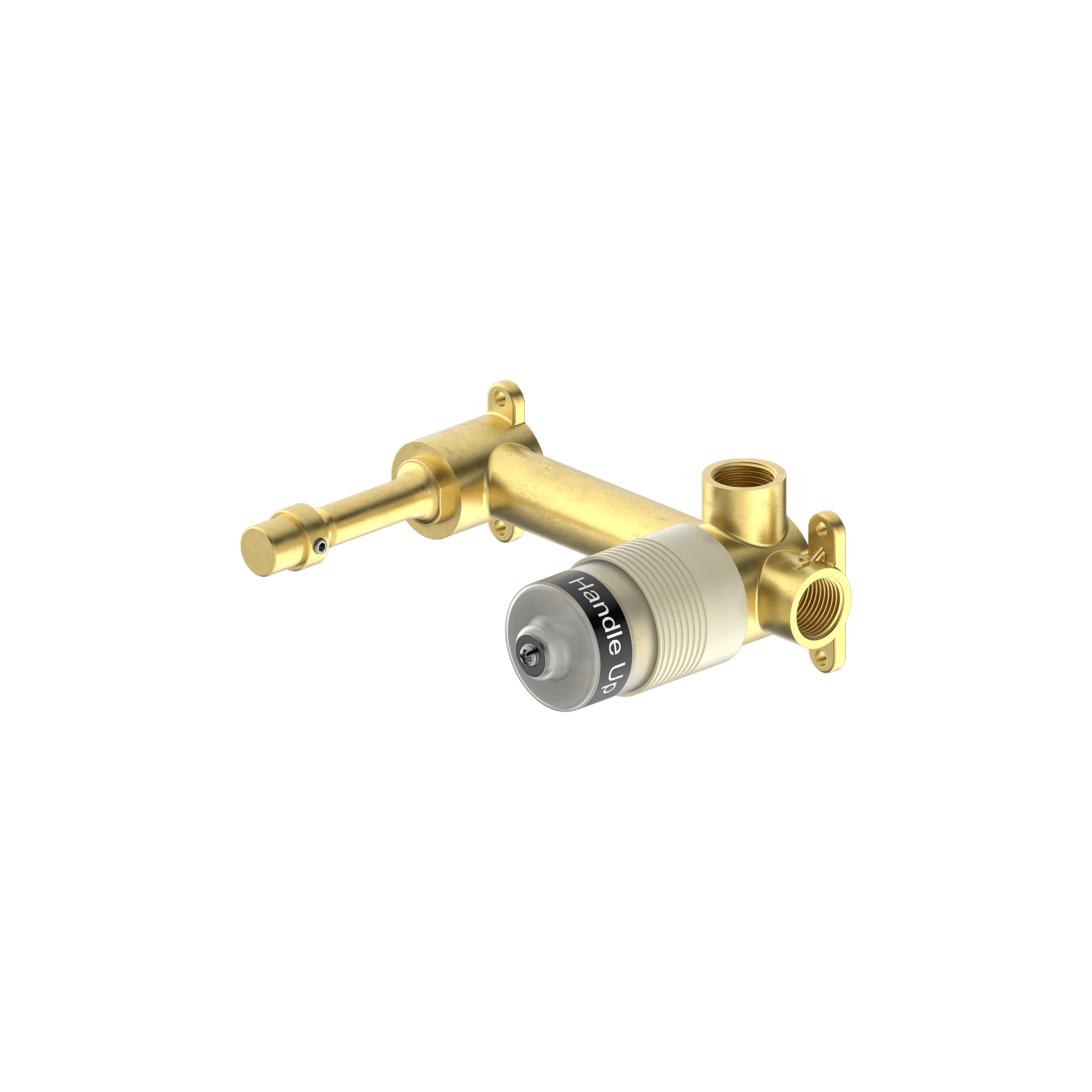 Premium 35mm Universal Wall Basin/Bath Mixer Handle Up Body Only