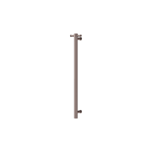 Non-Heated Vertical Towel Rail 900mm Brushed Bronze