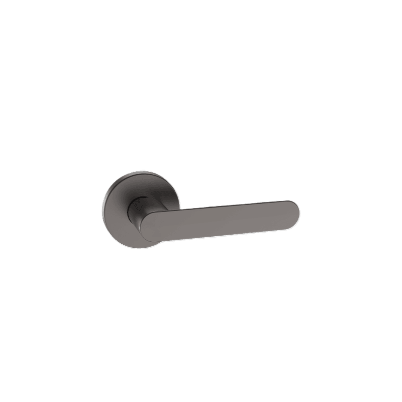 Jun Lever Handle In Nickel Graphite