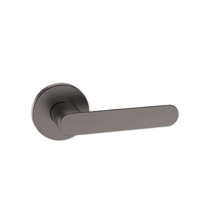 Jun Lever Handle In Nickel Graphite