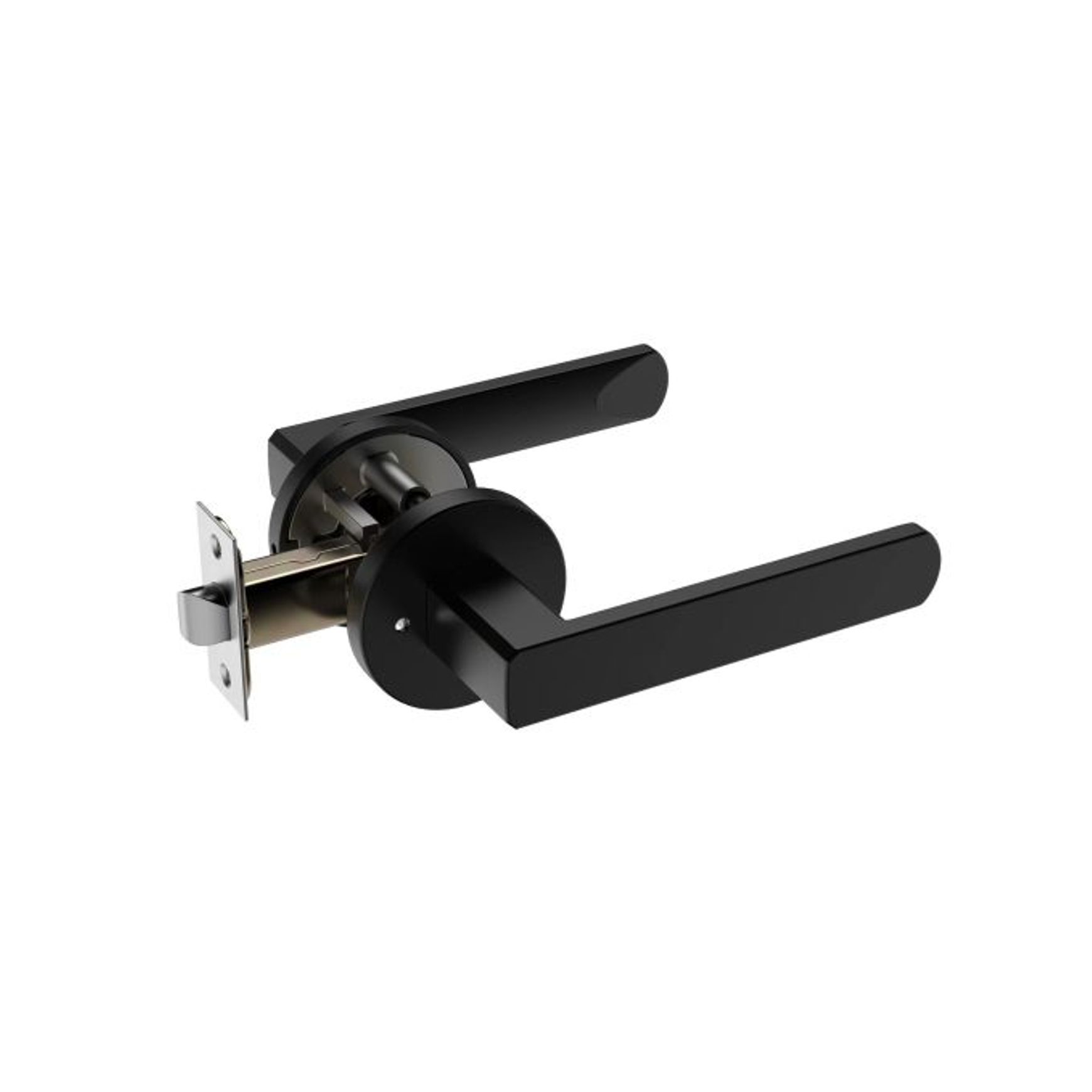 Moon Lever Handle In Matt Black