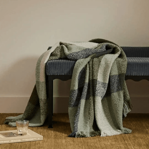 Weave Home Ormond Throw - Spruce