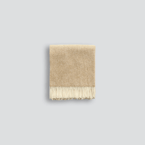Baya Martinborough Throw - Ochre | Pure NZ Wool