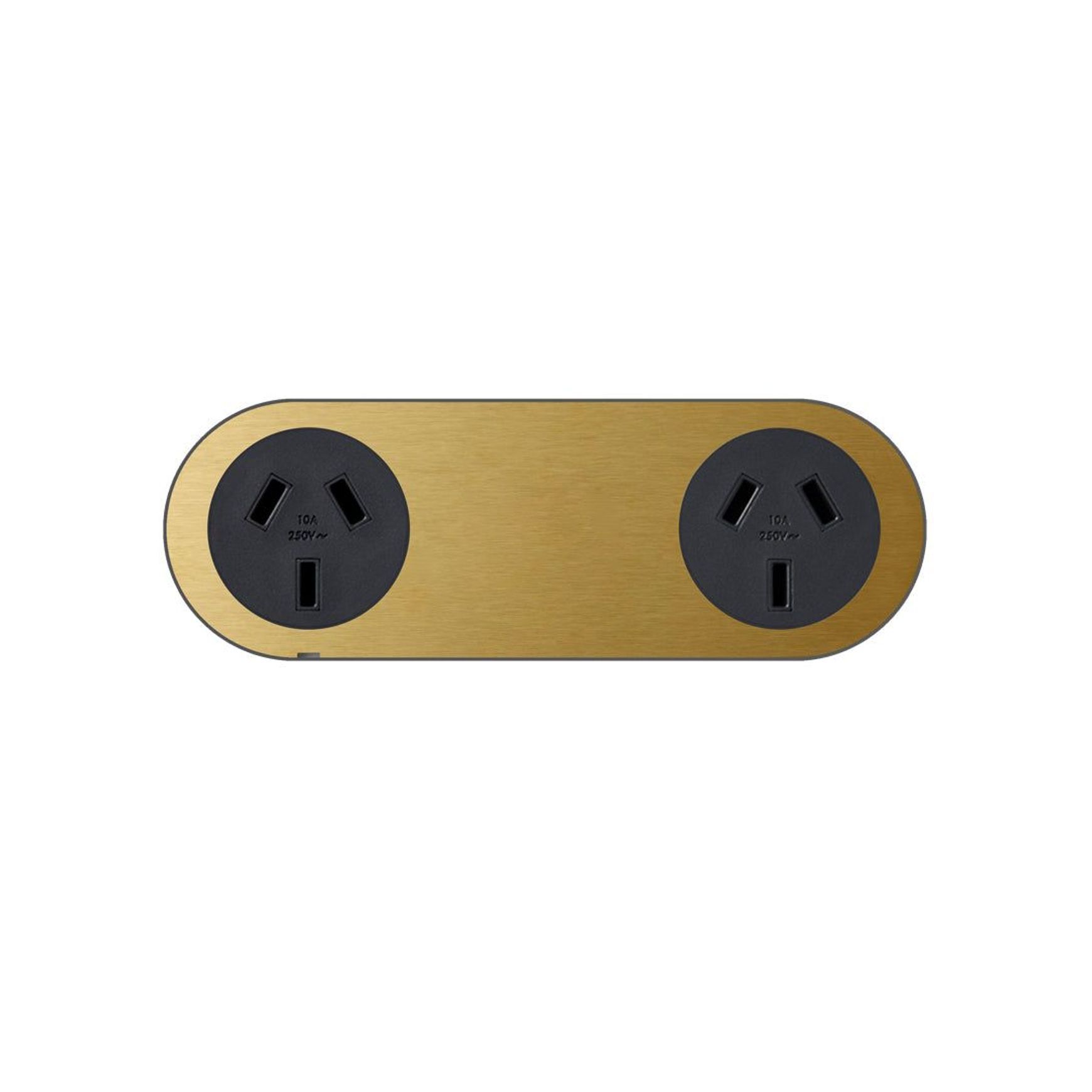 13 Carbon Double Outlet Faceplate