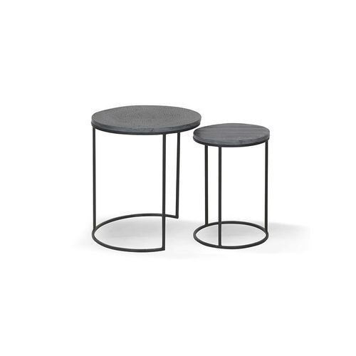Classic Nested Side Tables (Etched & Striped Marble)