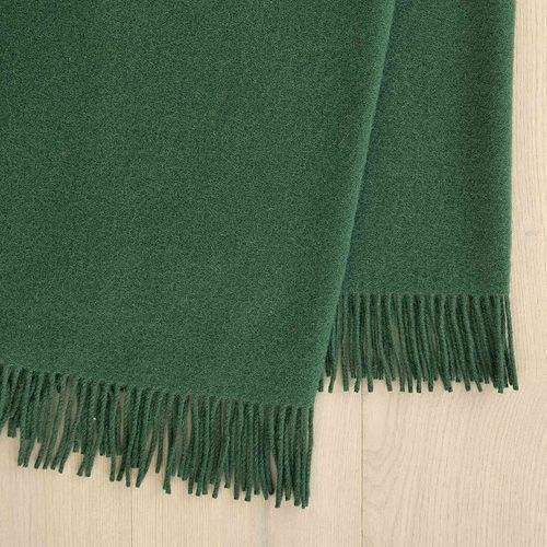 Weave Home Nevis Throw - Forest | NZ Lambswool