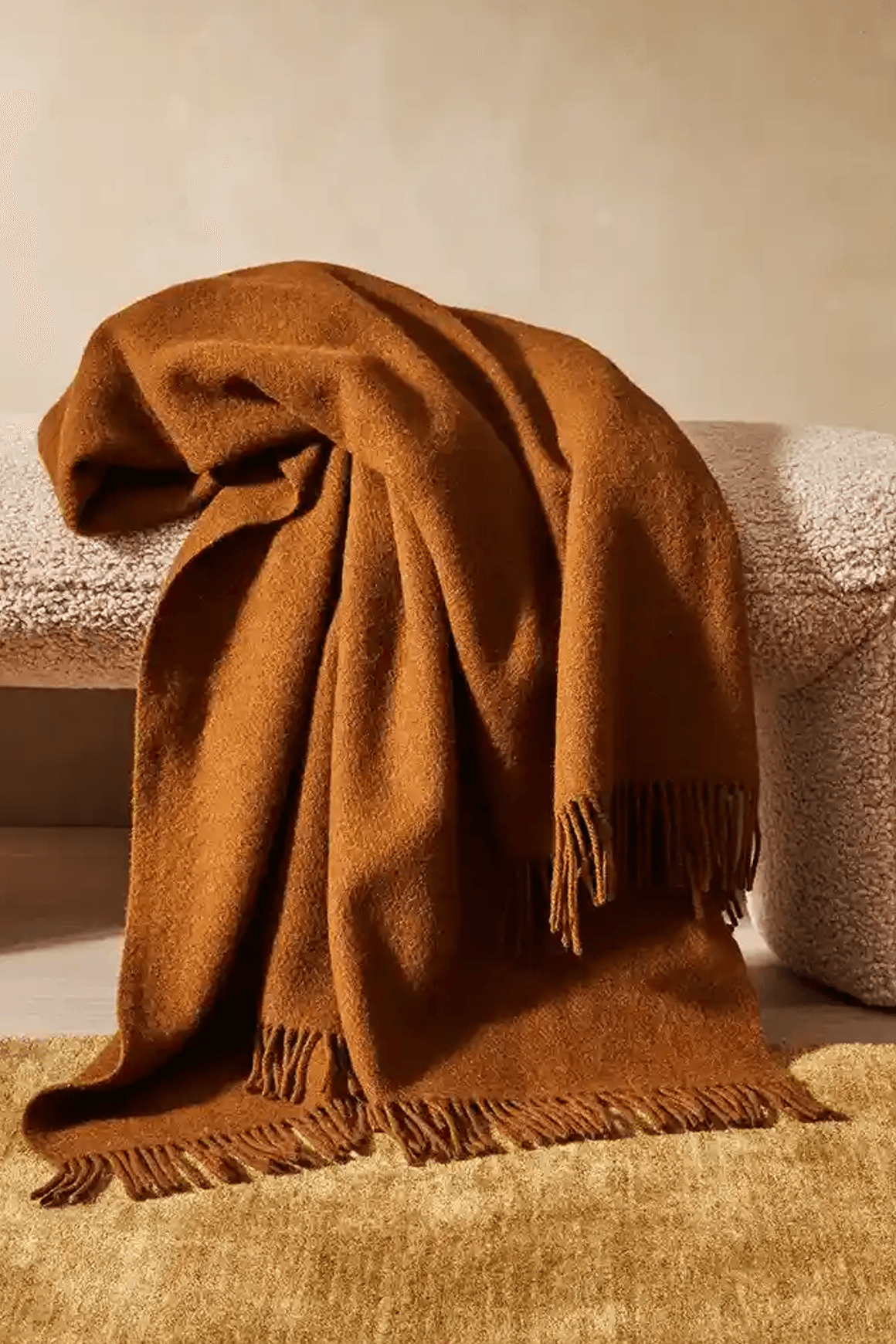 Weave Home Silvio Floor Rug - Dijon | NZ Wool | Two Sizes
