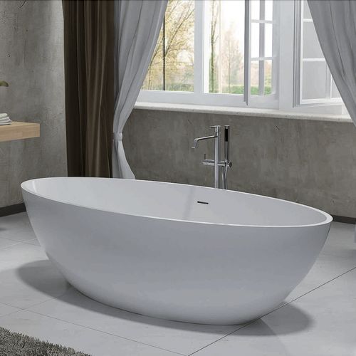Pietra Bianca Nice Freestanding Stone Bath